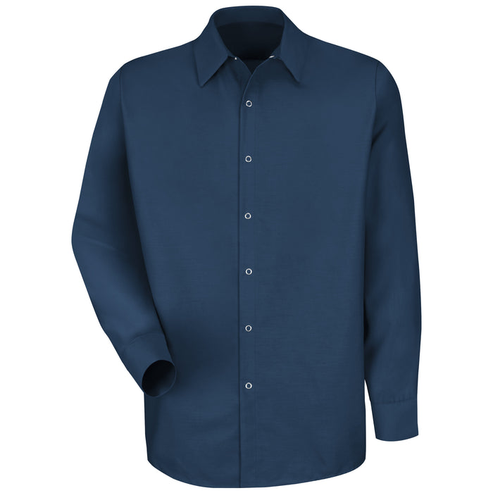 Men's Long Sleeve Specialized Pocketless Work Shirt