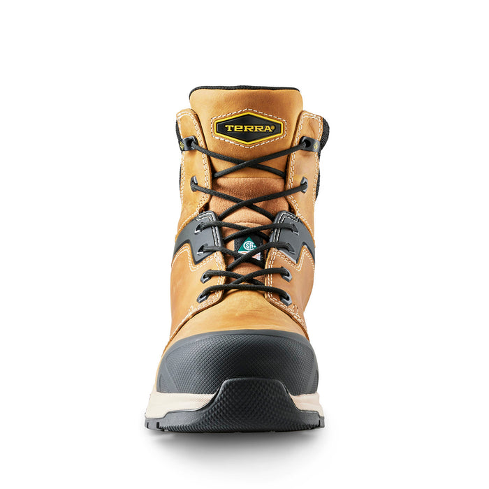Men's Terra Carbine 6" Waterproof Composite Toe Safety Work Boot