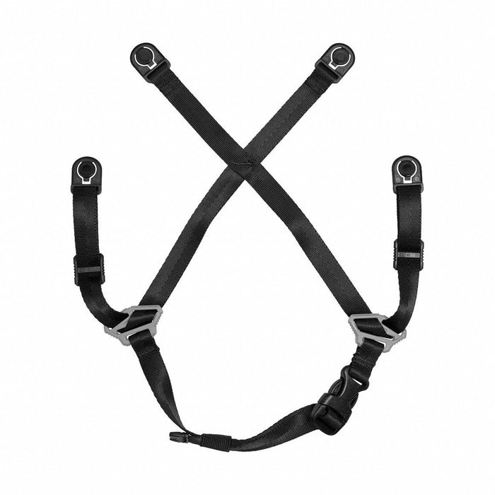 Chin Strap Cotton Black