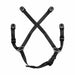 Chin Strap Cotton Black
