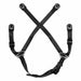 Chin Strap Cotton Black