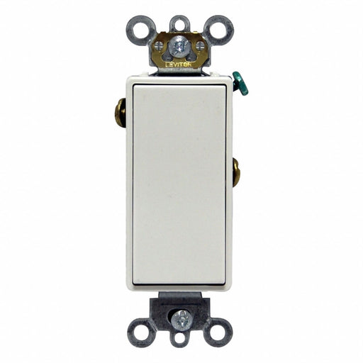 Wall Switch White 15 A Single Pole 2 hp