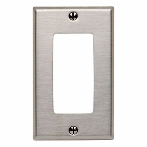 Decora Wall Plate Silver 1 Gang