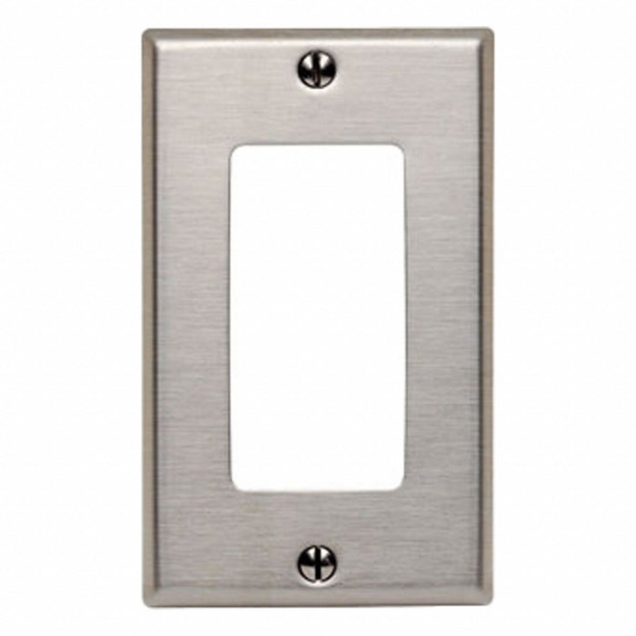 Decora Wall Plate Silver 1 Gang