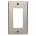 Decora Wall Plate Silver 1 Gang