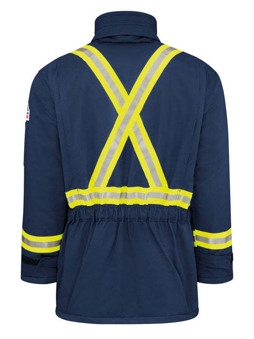 Men's Heavyweight Excel FR® ComforTouch® Insulated Deluxe Parka with Reflective Trim