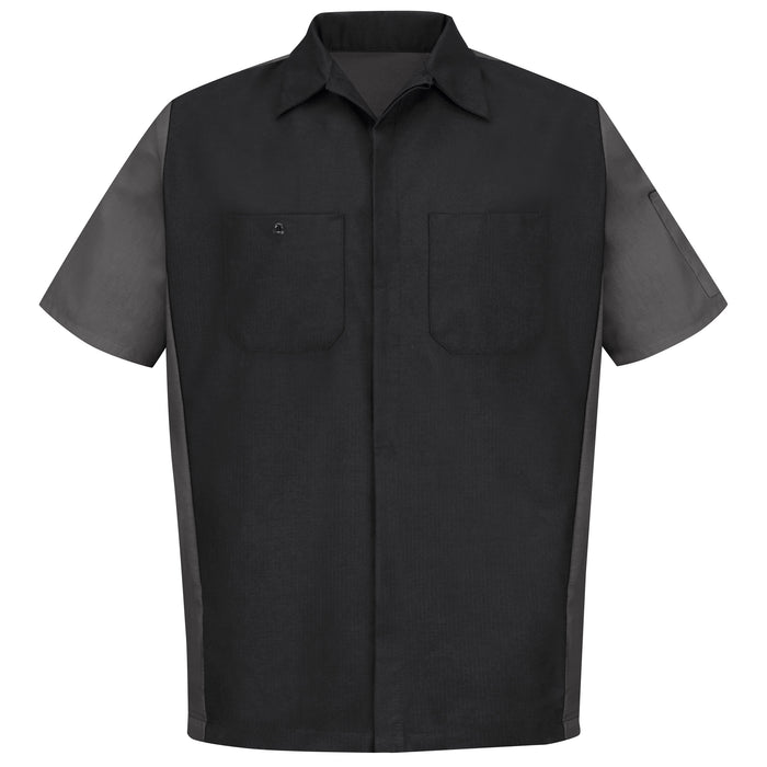 Men's Short Sleeve Two-Tone Crew Shirt