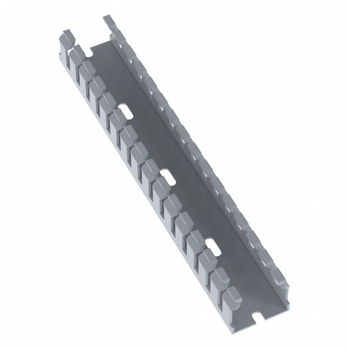 WIRE DUCT NARROW SLOT GRAY 1.26 W X 1 D