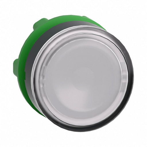 Flush Push Button White No Lamp 22mm