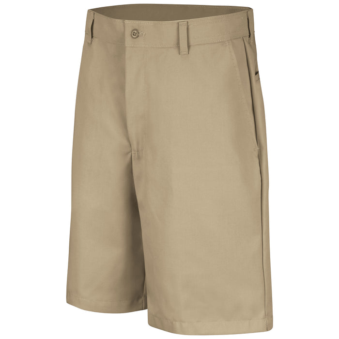 Men's Cotton Casual Plain Front Shorts