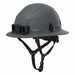 GRAY FULL BRIM HELMET CLASS E
