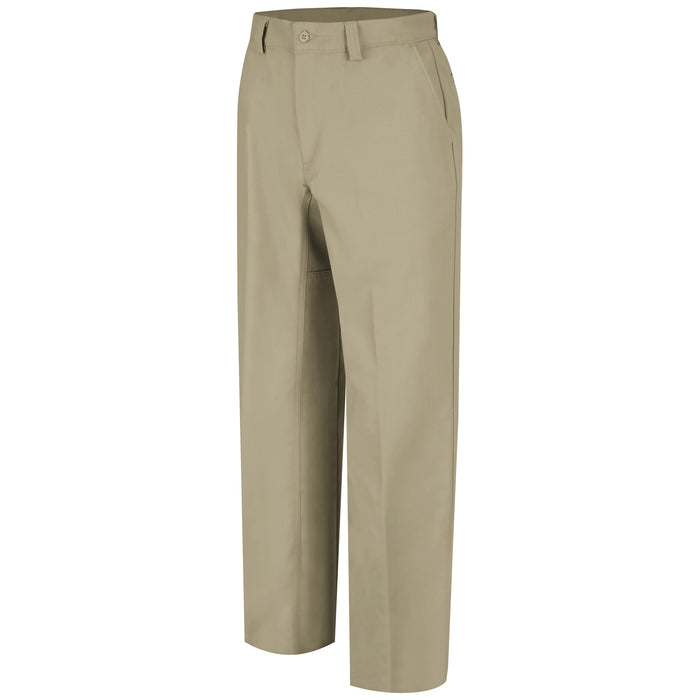 Men's Canvas Plain Front Work Pant