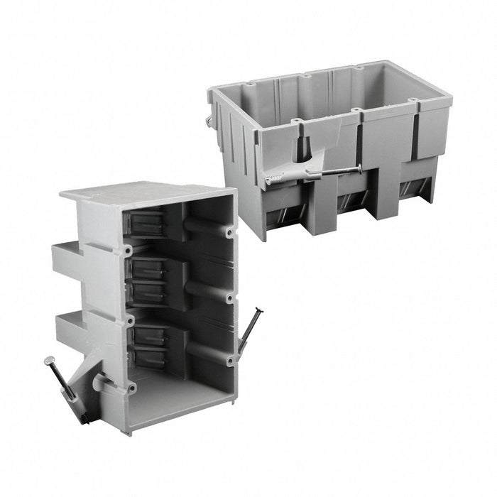 Electrical Box Gray 3.625 in H