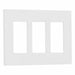 Wallplate 3-Gang Decora White