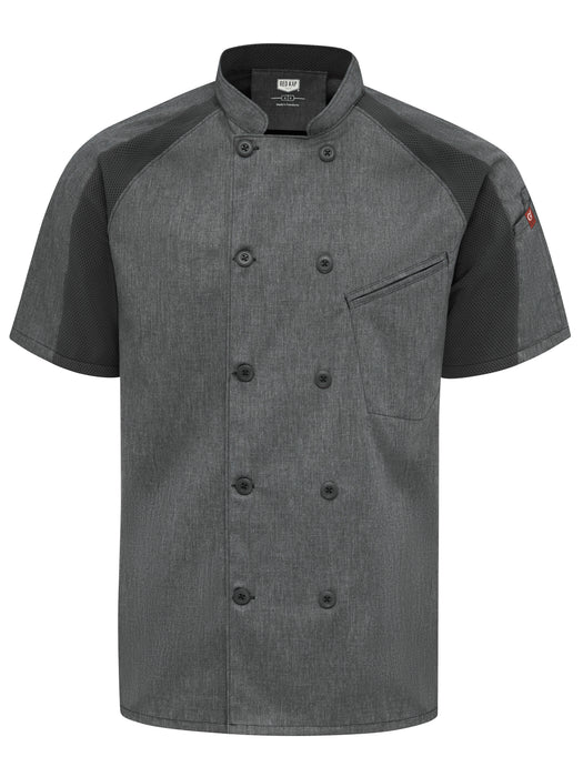 Men's Airflow Raglan Chef Coat with OilBlok