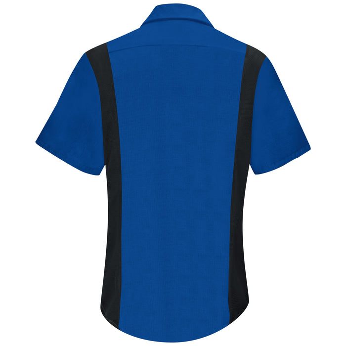 Women's Short Sleeve Performance Plus Shop Shirt with OilBlok Technology