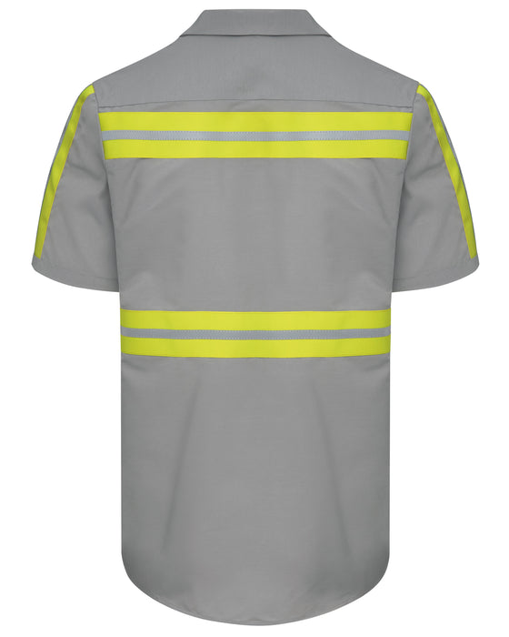Men's Short Sleeve Industrial Work Shirt