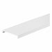 WIRE DUCT COVER FLUSH WHITE 1.75WX0.35D