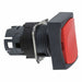 Flush Push Button Red Non-Illum 16mm
