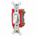 Wall Switch White 20 A Double Pole 2 hp