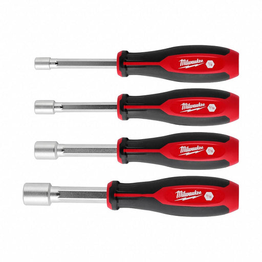 SAE Magnetic Nut Driver Set 4pc