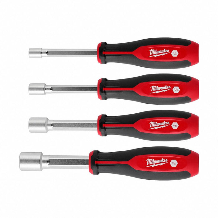 SAE Magnetic Nut Driver Set 4pc