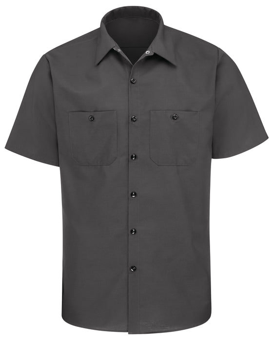 Men's Short Sleeve Industrial Work Shirt