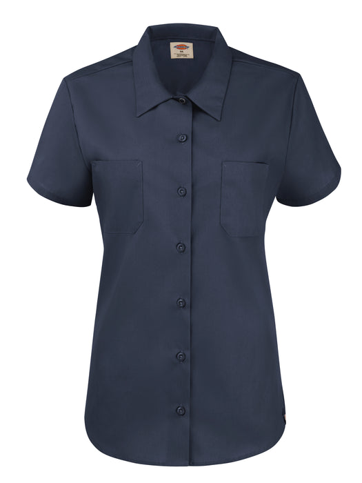 Women's Short-Sleeve Industrial Work Shirt