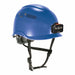 Blue Safety Helmet LED Light Vented