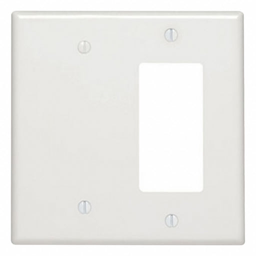 GFCI Wall Plate White 4.5 in H