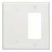 GFCI Wall Plate White 4.5 in H