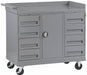 Mobile Cabinet Bench Steel 48 W 25 D