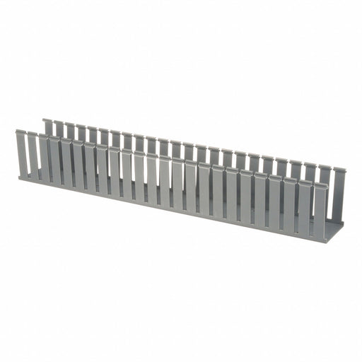 WIRE DUCT WIDE SLOT GRAY 3.25 W X 4 D
