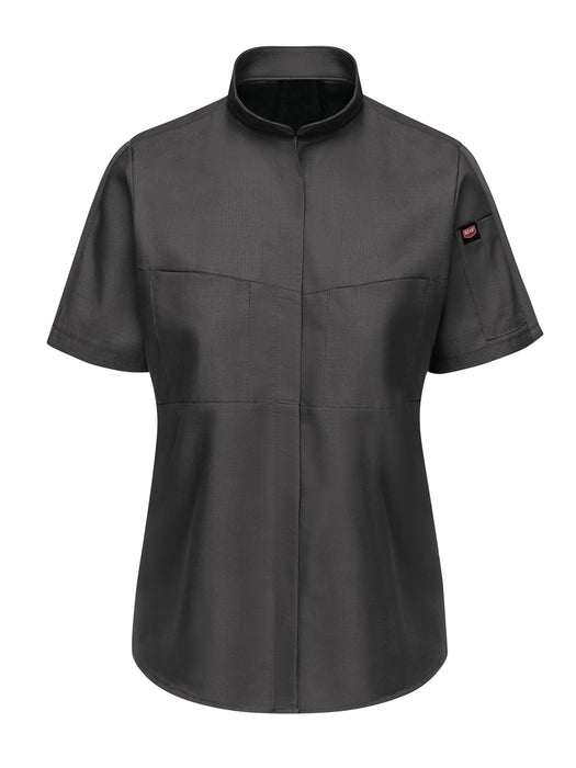Women's Short Sleeve Performance Pro+ Work Shirt with OilBlok + MIMIX®