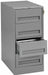 Drawer Pedestal 15 W x 24 D x 32 H Gray