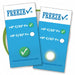 Temp Indicator Blue Vertical 500PK