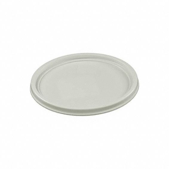 Pail Lid 8.25 in OD Plastic White