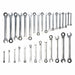 Combination Wrench Set Steel Metric/SAE