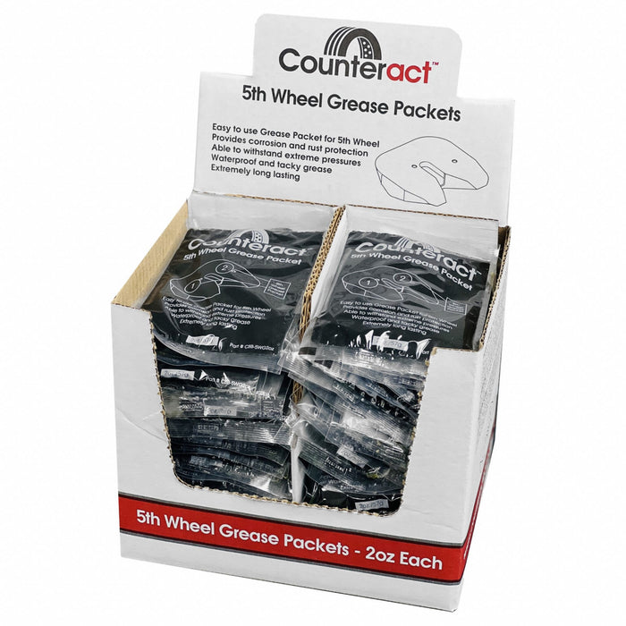 Wheel Grease Packets Packet Black 2 oz