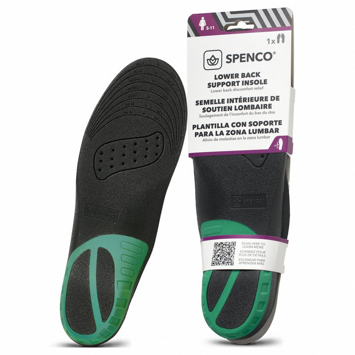 Insole Green/Black Size Women 5-11 PR