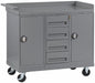 Mobile Cabinet Bench Steel 38 W 25 D