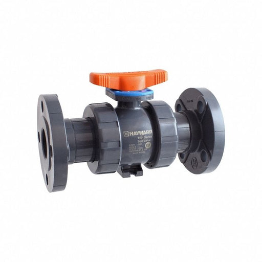 Manual 2-Way Ball Valve Flange PVC