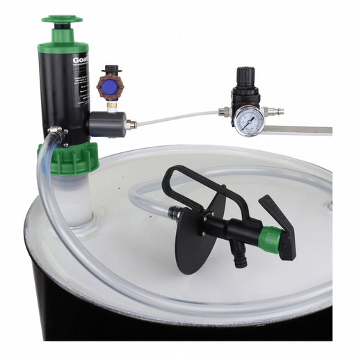 Air Drum Pump 4.5 gpm 10 psi 1 1