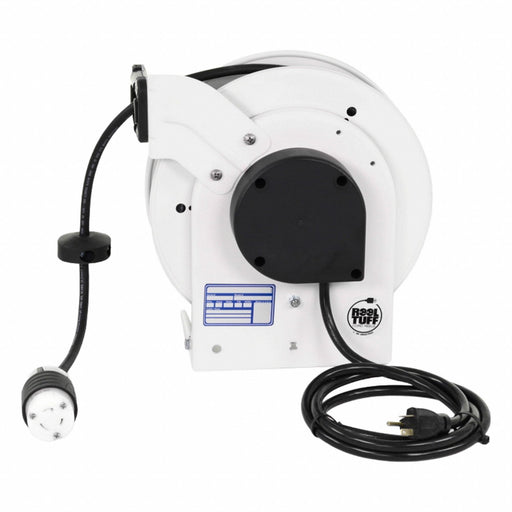 Cord Reel White 125V AC Indoor