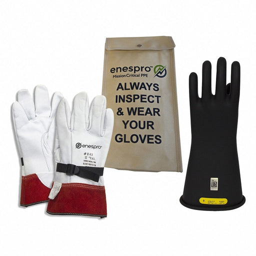 ElectricalInsulatingGloveKit Sz10 Blk