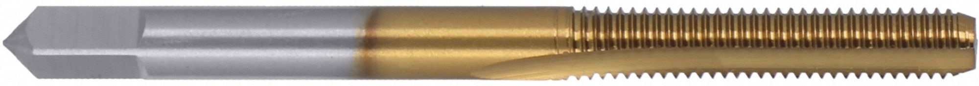 Straight Flute Tap 1.63 in #0-80