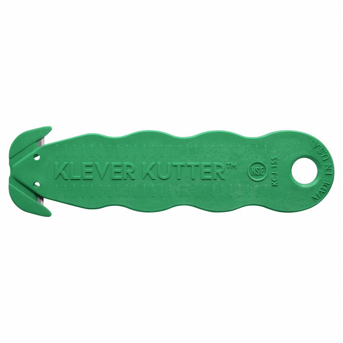 Safety Cutter Green Handle SS Blade PK10