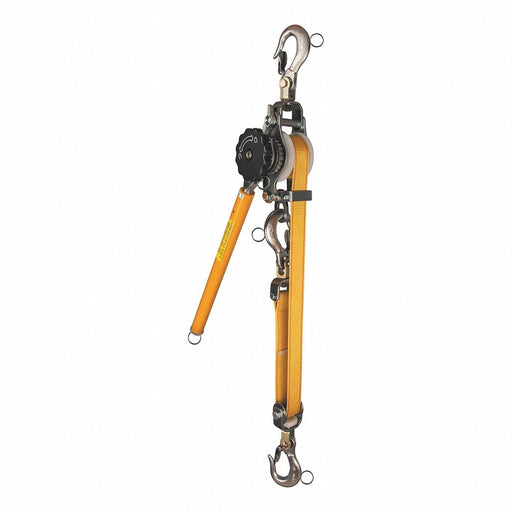 Web Strap Ratchet Hoist 24 in Lever L.