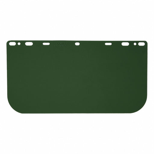 Face Shield Visor Green 8 in H