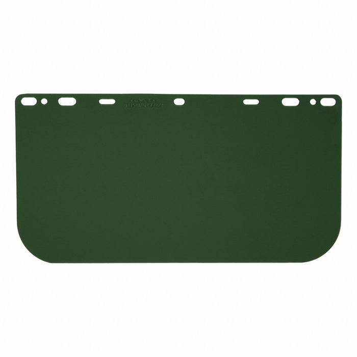 Face Shield Visor Green 8 in H